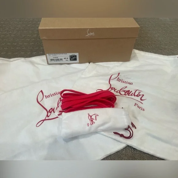 Christian Louboutin Rantus Orlato Flat -bright pinkish red - Picture 5 of 8